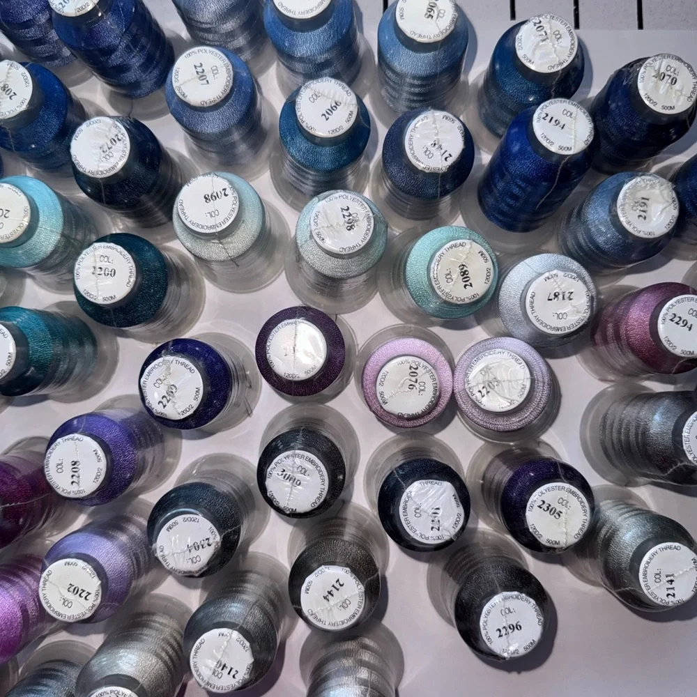 Assorted Color Thread Spools Set - Picture 7 of 8